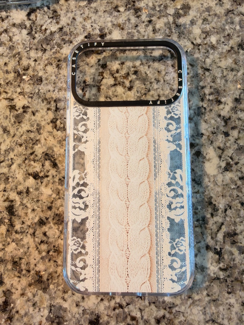 iPhone 17 Pro Max Case - White Lace